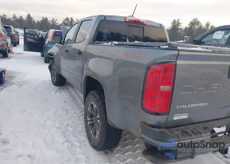 2022 Chevrolet Colorado 4Wd Short Box Z71 from USA, damaged, VIN 1GCGTDEN7N1306678